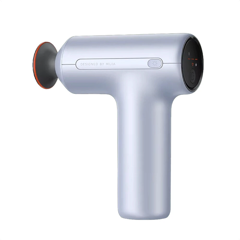 (image for) XIAOMI Mijia Fascia Gun H3 Mini Version With Hot Compress 12KG Percussion 3-Speed Vibration & Heat Therapy Smart Pressure Interactive Reminder Massage Gun